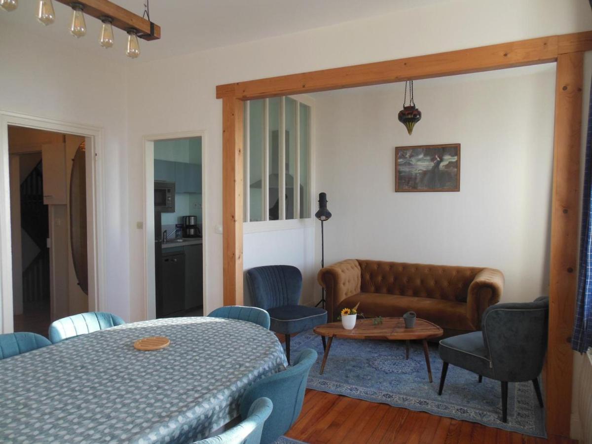 בולון-סור-מאר Duplex Face Plage Avec Terrasse, 3 Ch, 2 Sdb, Wifi, Menage Inclus - Fr-1-376-113 מראה חיצוני תמונה